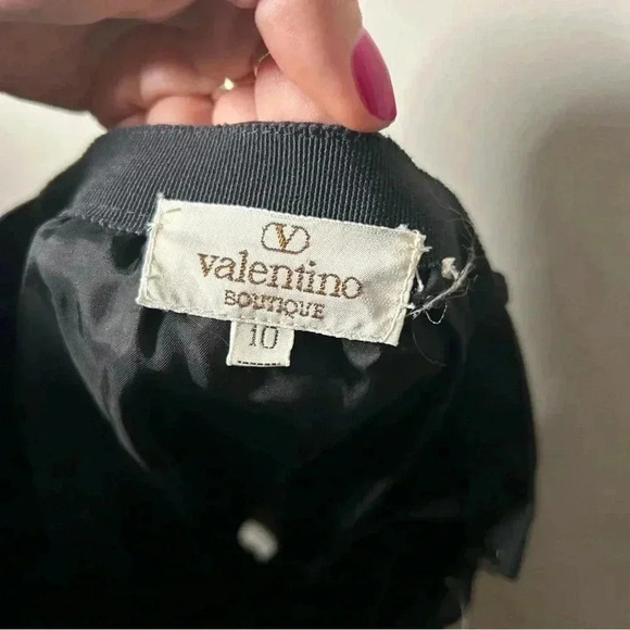 Vintage Valentino Midi Skirt - 4 office siren contemporary - Picture 6 of 6